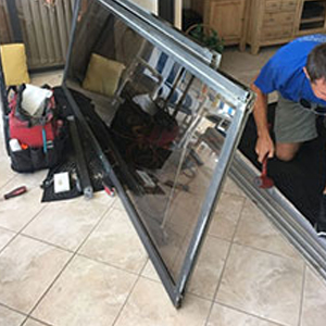 sliding glass door frame repair Calipatria